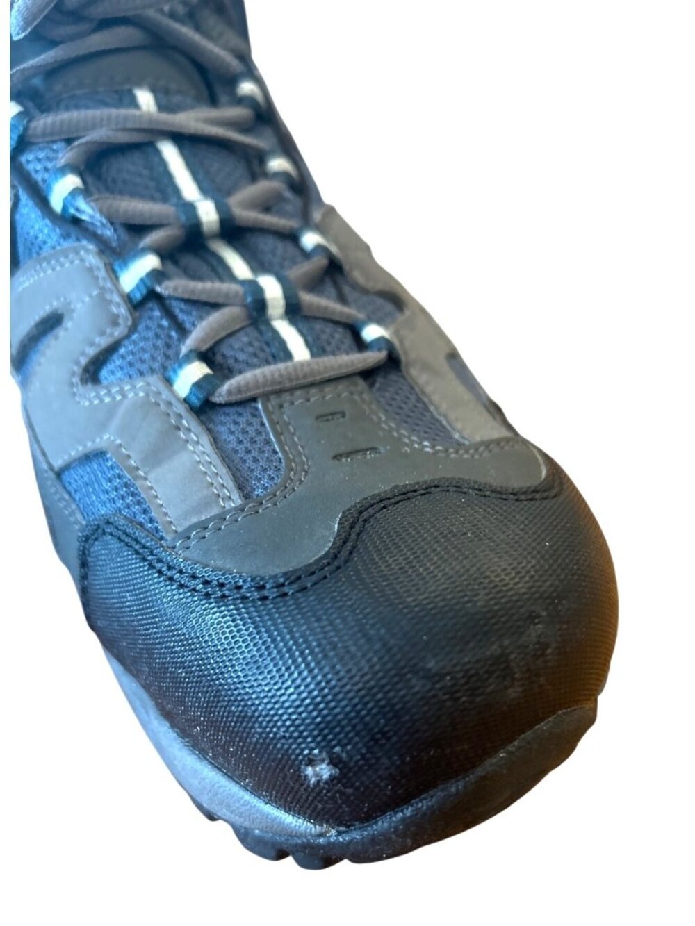 Worx Red Wing Safety Toe Work Shoes Sneakers Gray Blue Men's 14W2 EH Lightweight - Picture 5 of 11